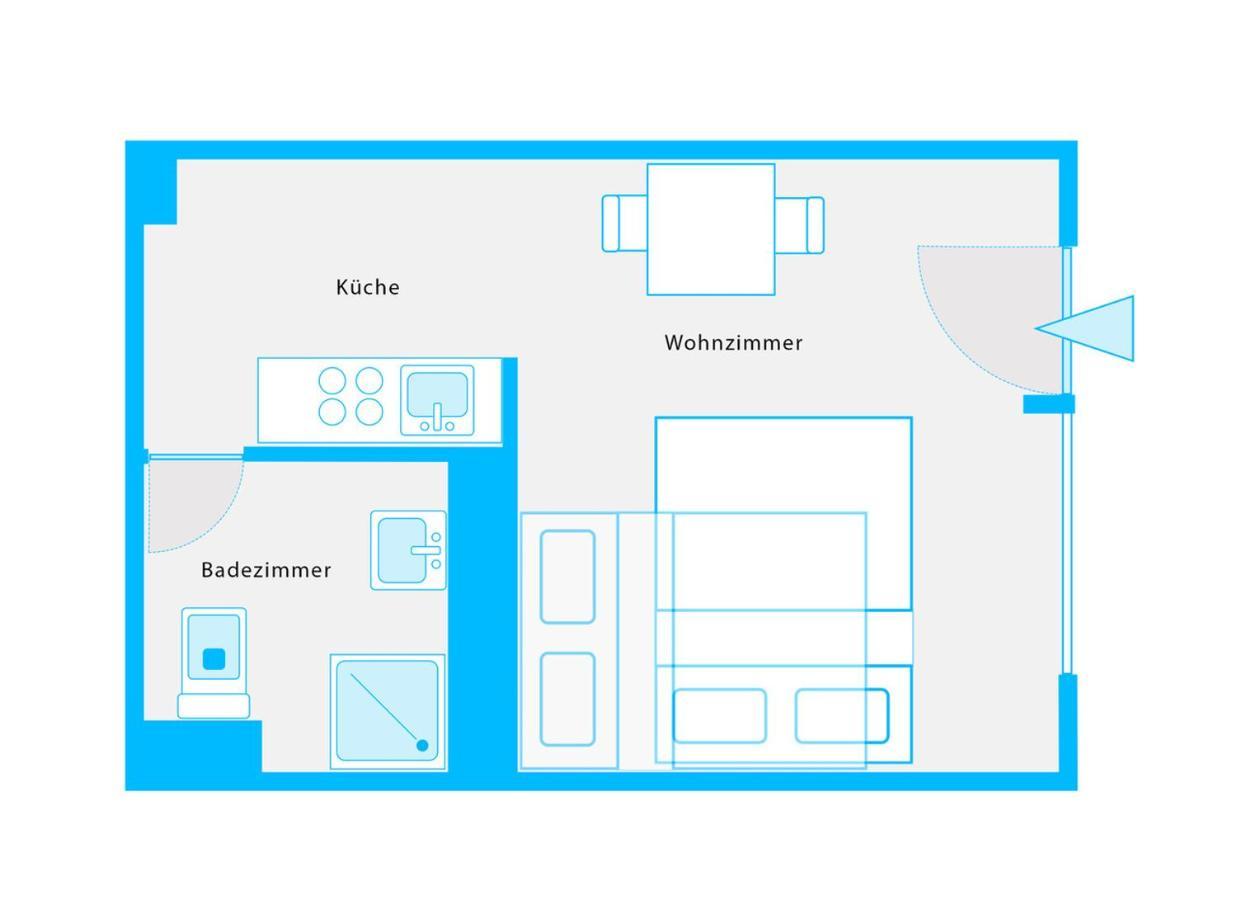 The Koburger Vh, For Up To 4 With High Bed Berlin